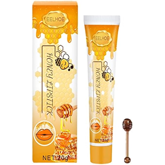 EELHOE NATURAL LIP REPAIR BALM LIP BALM HONEY MOISTURISING LIP BALM HYDRATING LIP BALM CHAPSTICK MOISTURISING LIP CARE REPAIR LIPSTICK (A) - Image 1